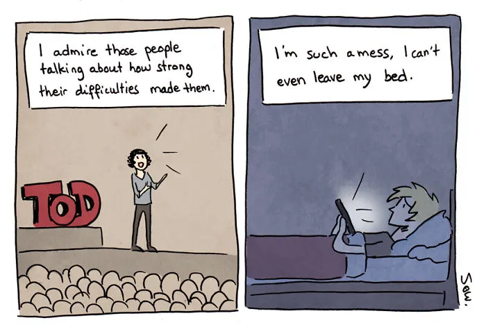 I Explain What My Depression And Anxiety Feels Like Through These Comics