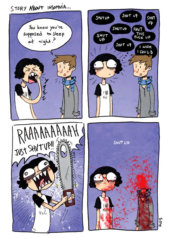 I Explain What My Depression And Anxiety Feels Like Through These Comics
