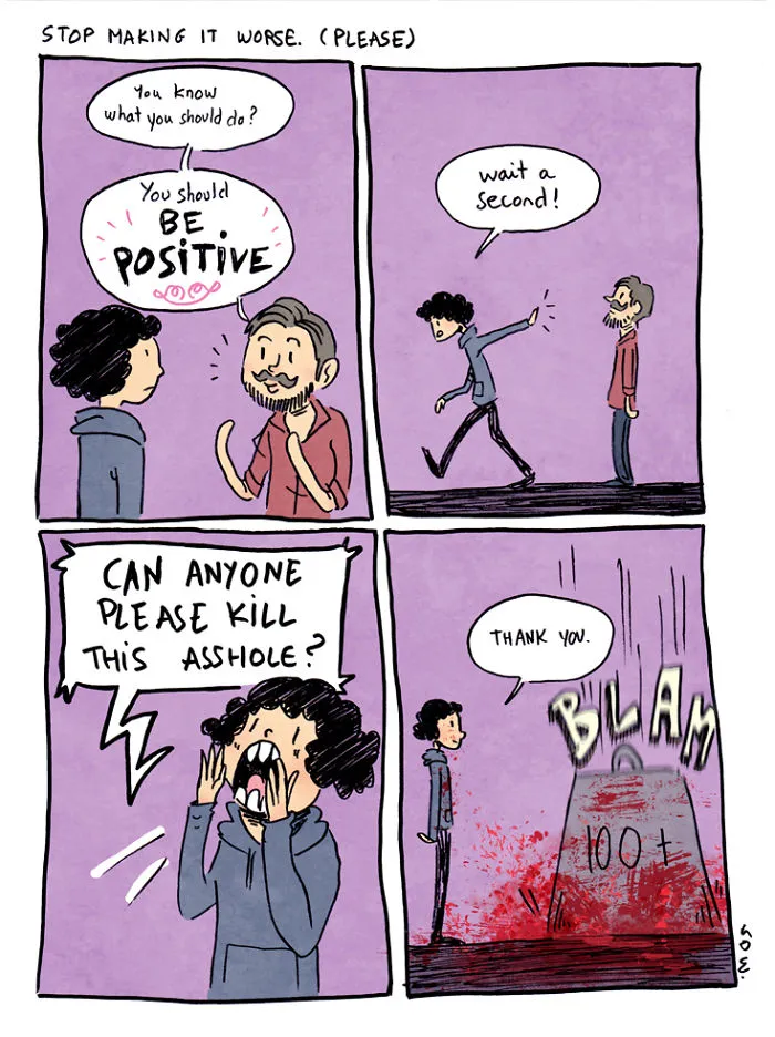 I Explain What My Depression And Anxiety Feels Like Through These Comics