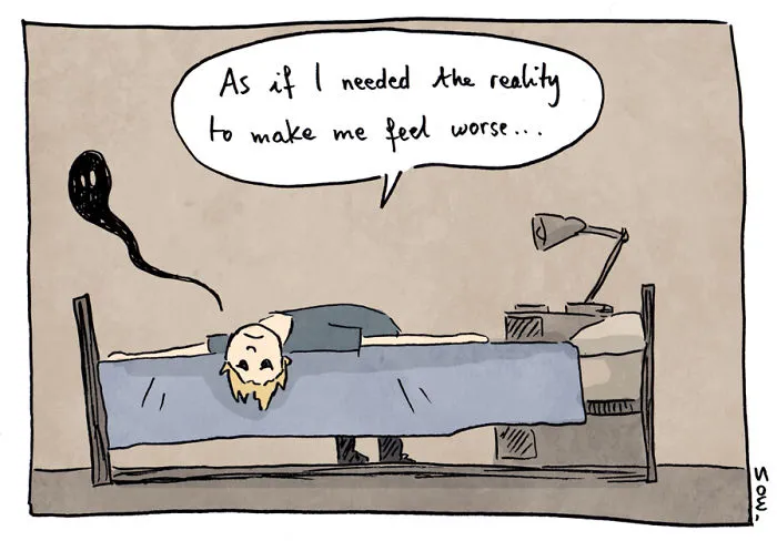 I Explain What My Depression And Anxiety Feels Like Through These Comics