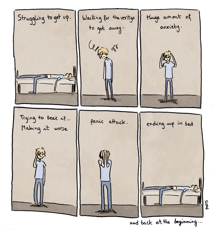 I Explain What My Depression And Anxiety Feels Like Through These Comics