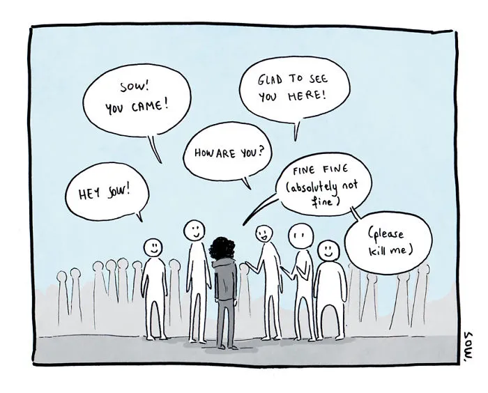 I Explain What My Depression And Anxiety Feels Like Through These Comics