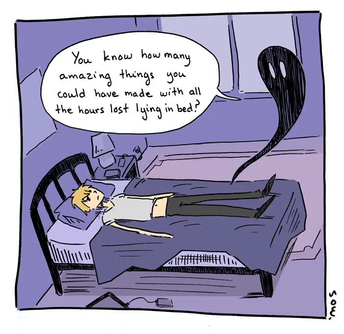 I Explain What My Depression And Anxiety Feels Like Through These Comics