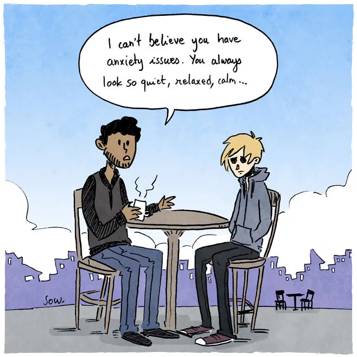 I Explain What My Depression And Anxiety Feels Like Through These Comics