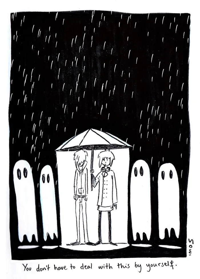 I Explain What My Depression And Anxiety Feels Like Through These Comics