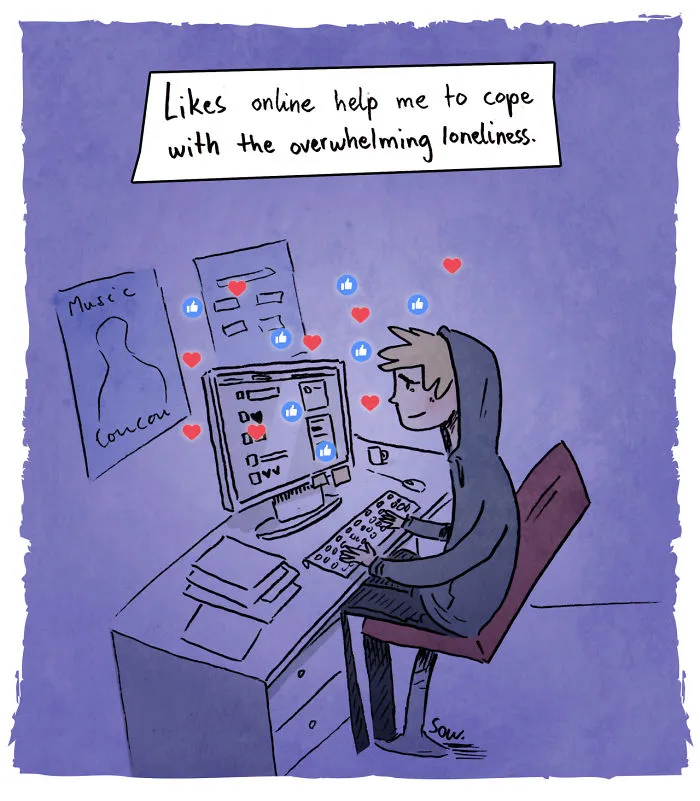 I Explain What My Depression And Anxiety Feels Like Through These Comics