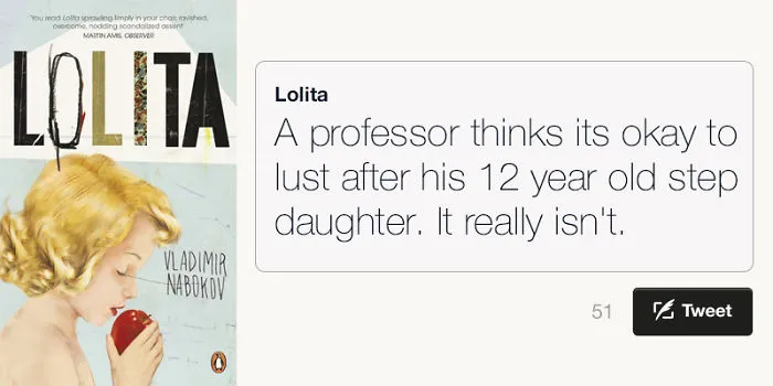 America’s Best Novels In 140 Characters Or Less
