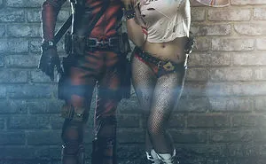 Photographer Recreates Harley Quinn And Deadpool Fan-Art! The Results Are Awesome!