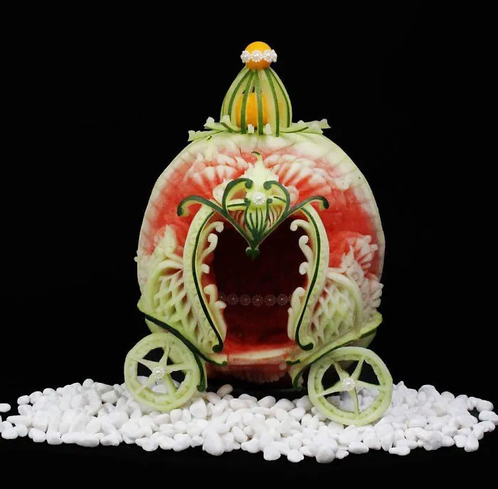 I Carve Intricate Food Sculptures Since 7 Years Old