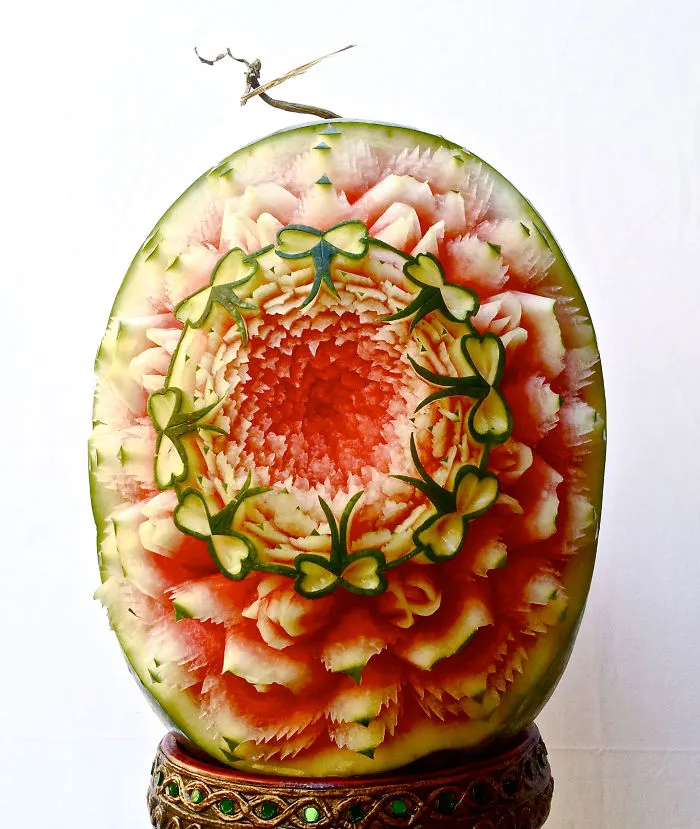I Carve Intricate Food Sculptures Since 7 Years Old