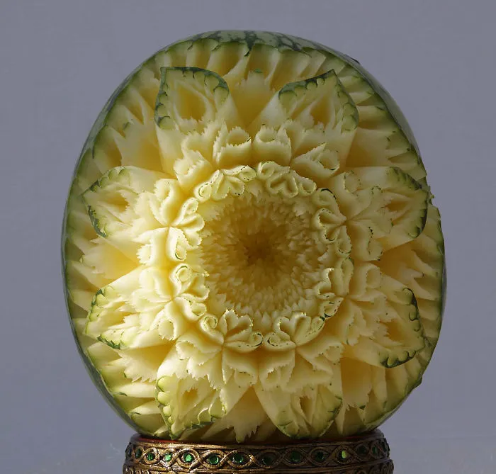 I Carve Intricate Food Sculptures Since 7 Years Old