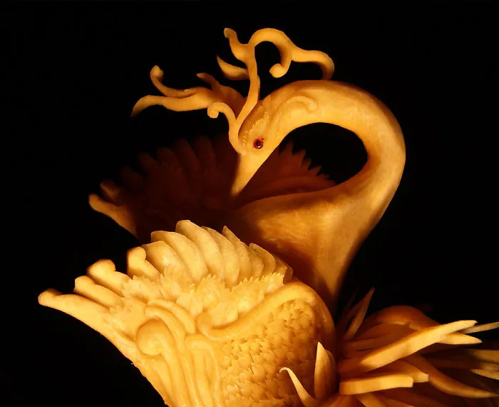 I Carve Intricate Food Sculptures Since 7 Years Old