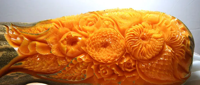 I Carve Intricate Food Sculptures Since 7 Years Old