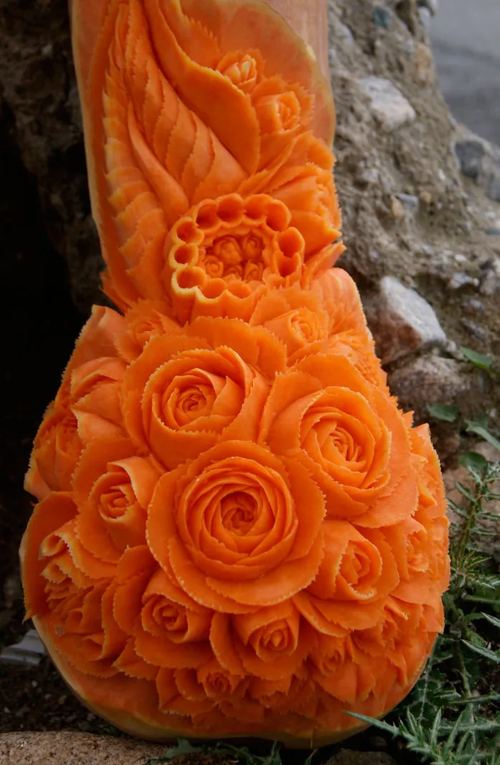I Carve Intricate Food Sculptures Since 7 Years Old