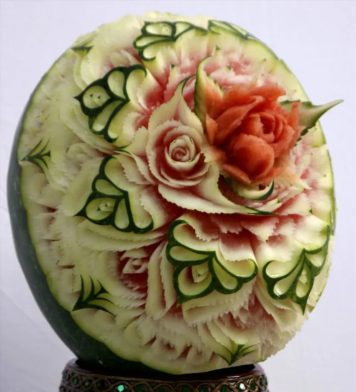 I Carve Intricate Food Sculptures Since 7 Years Old