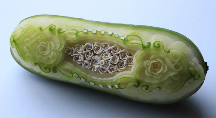 I Carve Intricate Food Sculptures Since 7 Years Old