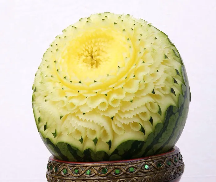 I Carve Intricate Food Sculptures Since 7 Years Old