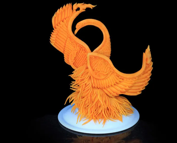 I Carve Intricate Food Sculptures Since 7 Years Old