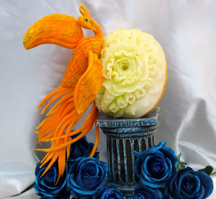 I Carve Intricate Food Sculptures Since 7 Years Old