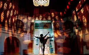 Surrealist Dancers In Madrid