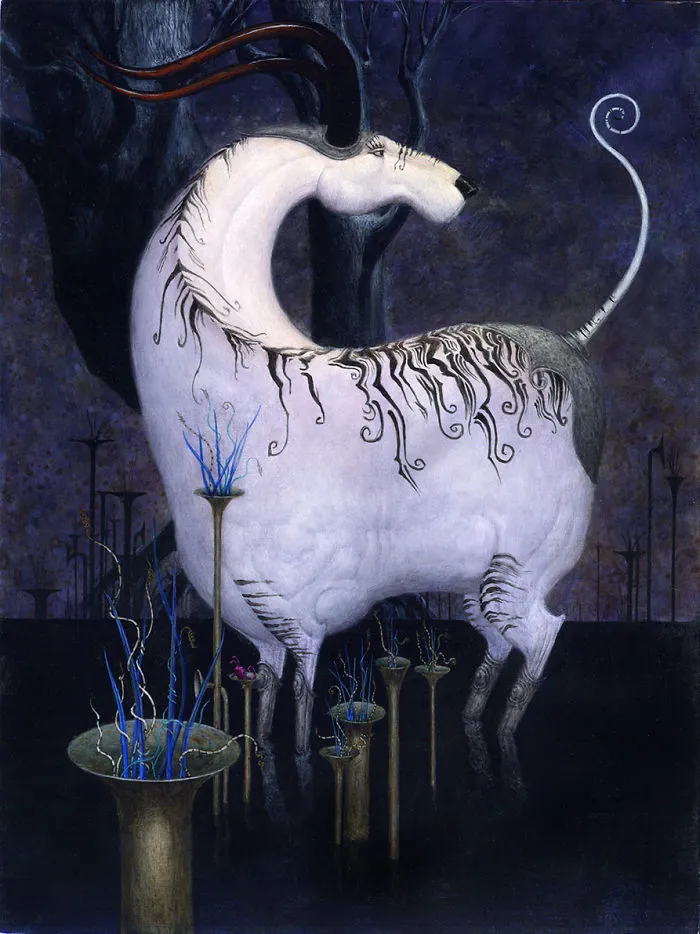 Horned (right Panel)