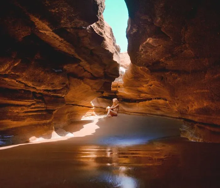 Exploring Secret Caves And Enjoying The Sound Of The Ocean
