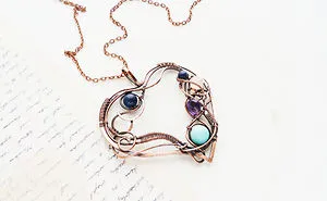 As A Wire Wrap Artist Preparing For Valentine's Day
