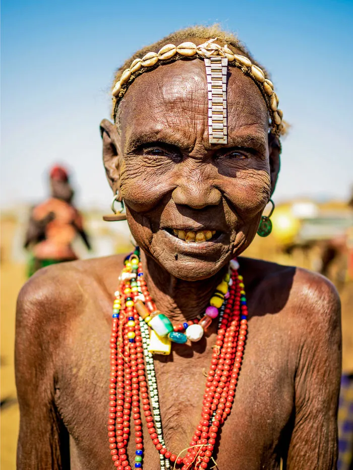 Woman From The Dassanech Tribe