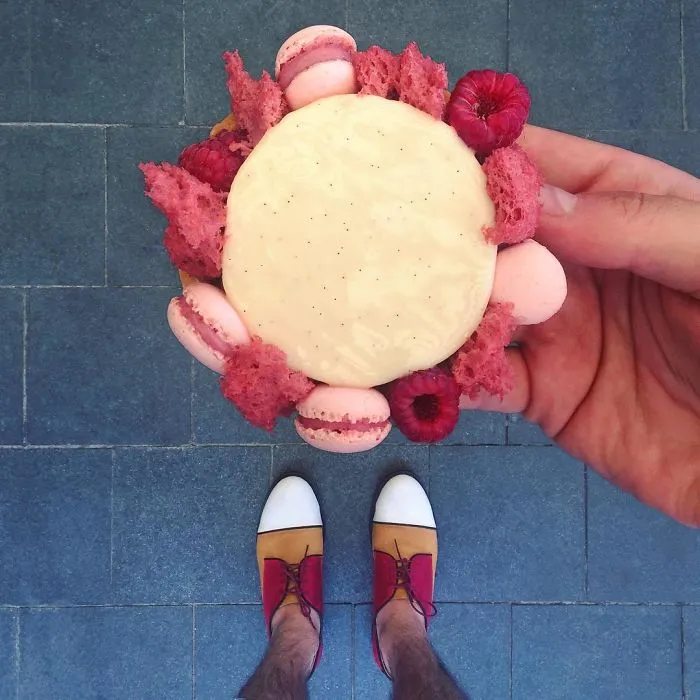 Paris Craziest Desserts For The Season Matched With Men Shoes