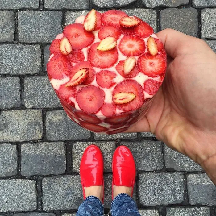 Paris Craziest Desserts For The Season Matched With Men Shoes
