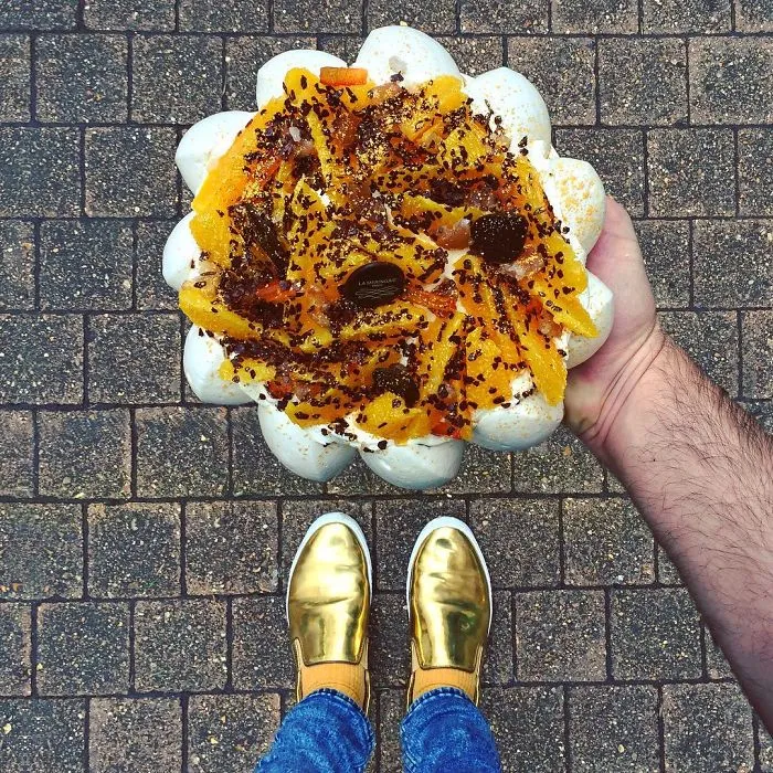 Paris Craziest Desserts For The Season Matched With Men Shoes