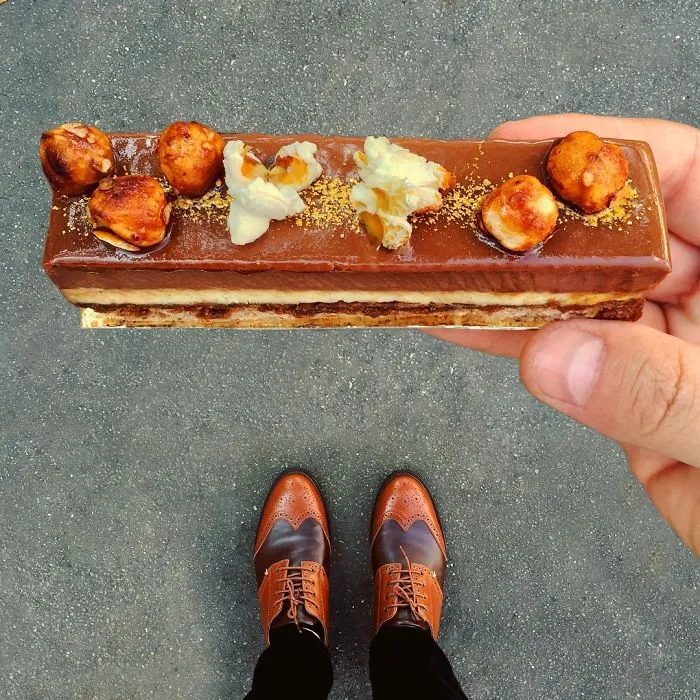 Paris Craziest Desserts For The Season Matched With Men Shoes
