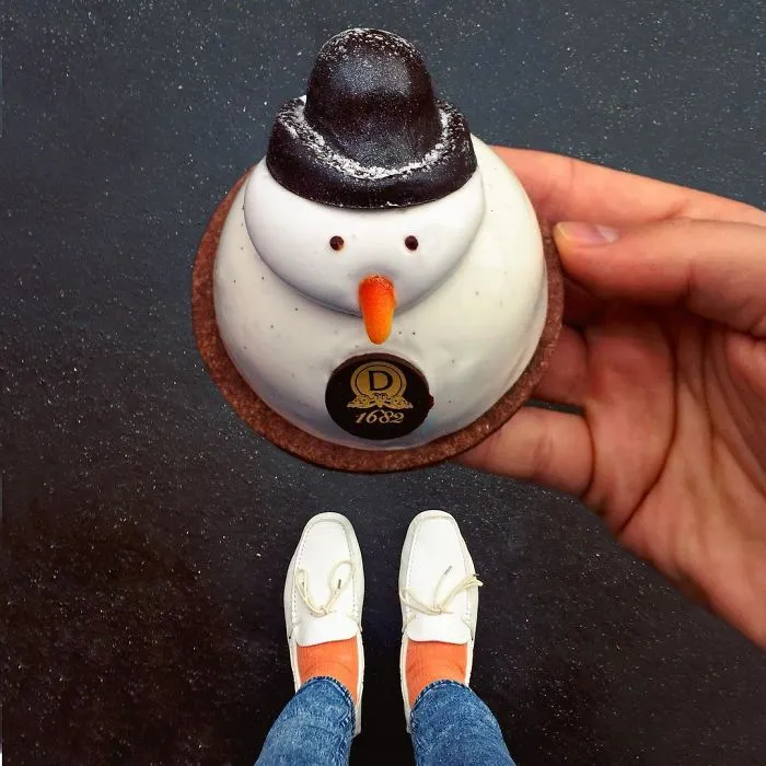 Paris Craziest Desserts For The Season Matched With Men Shoes