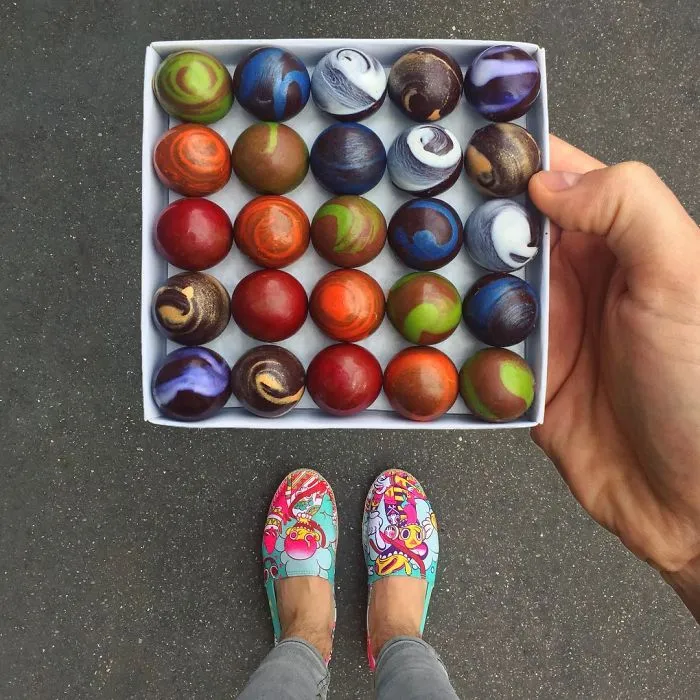 Paris Craziest Desserts For The Season Matched With Men Shoes