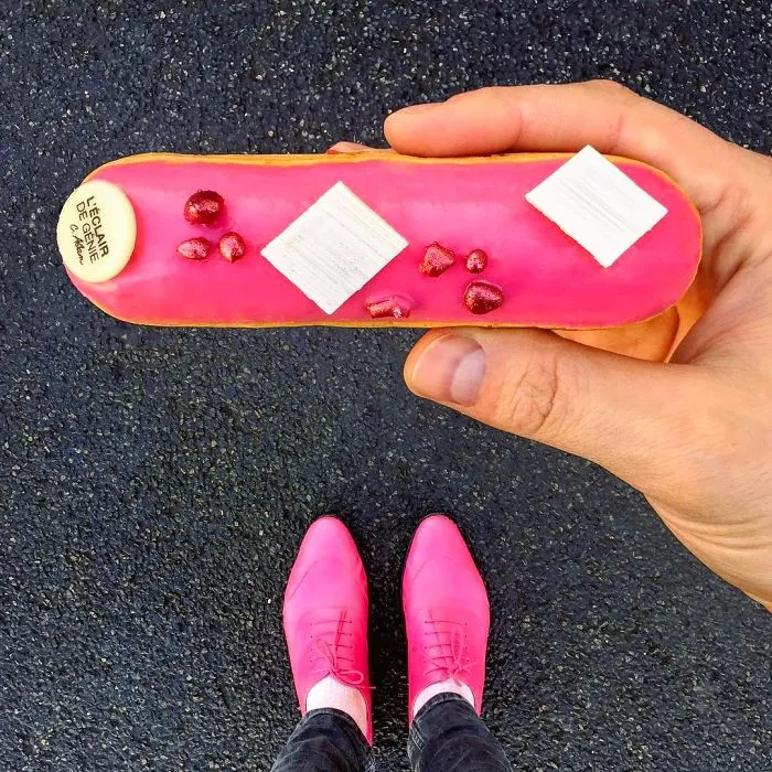 Paris Craziest Desserts For The Season Matched With Men Shoes