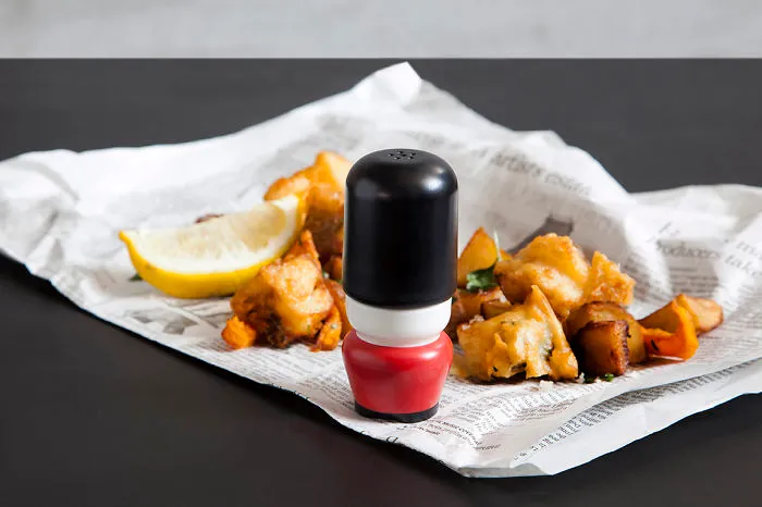 This Salt And Pepper Shaker Will Guard Your Plate!