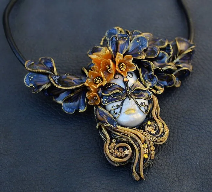 Enchanting Polymer Clay Jewelry By Janna Baranovska