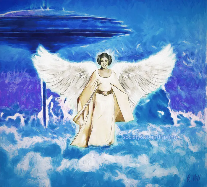 290 Touching Tributes To Late Carrie Fisher By Artists Around The World