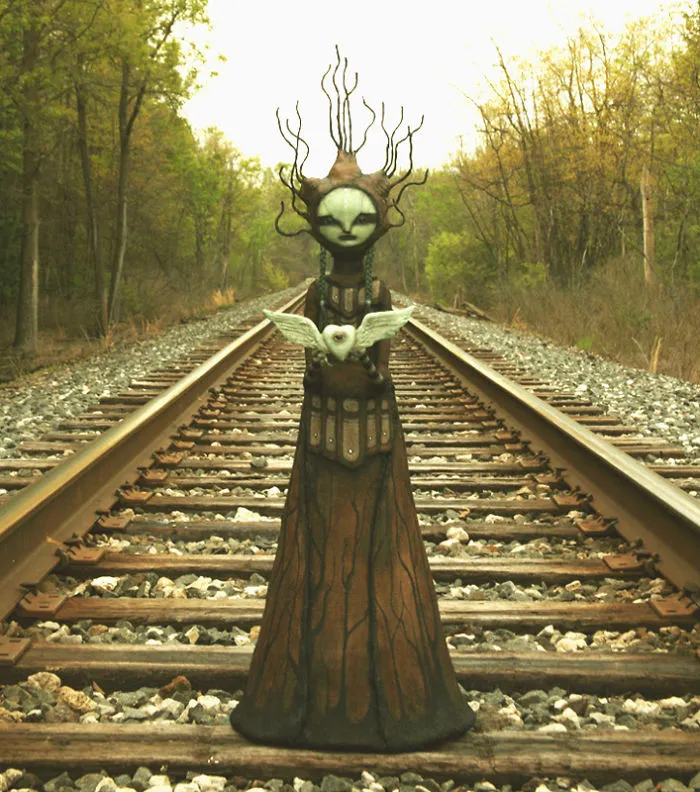 I Sculpt The Creatures Living In My Imagination