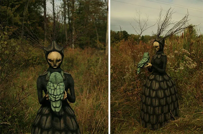 I Sculpt The Creatures Living In My Imagination