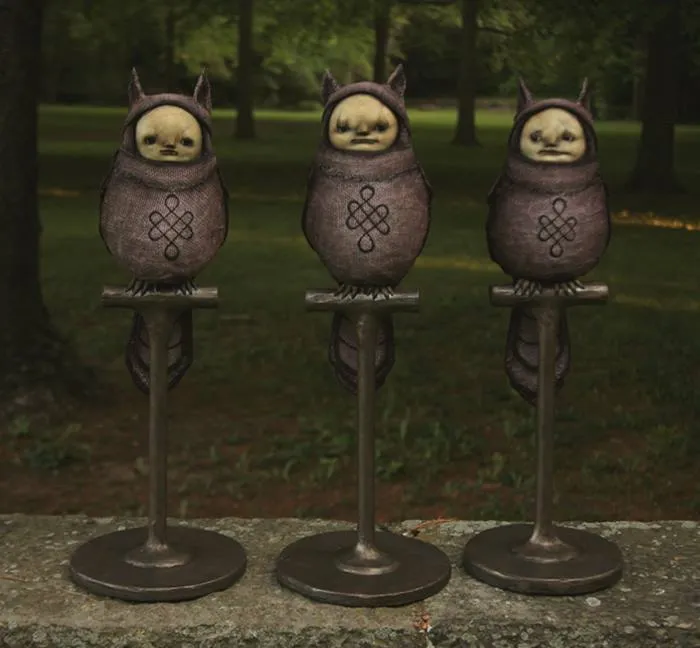 I Sculpt The Creatures Living In My Imagination