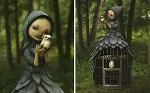 I Sculpt The Creatures Living In My Imagination