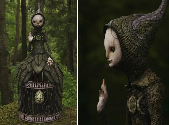 I Sculpt The Creatures Living In My Imagination
