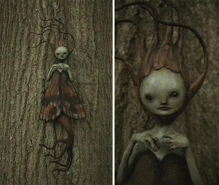 I Sculpt The Creatures Living In My Imagination