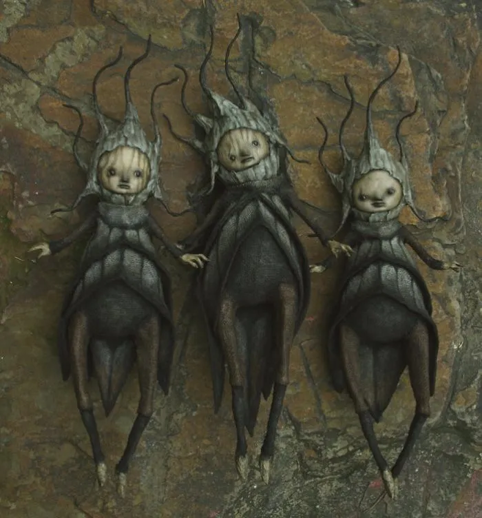 I Sculpt The Creatures Living In My Imagination