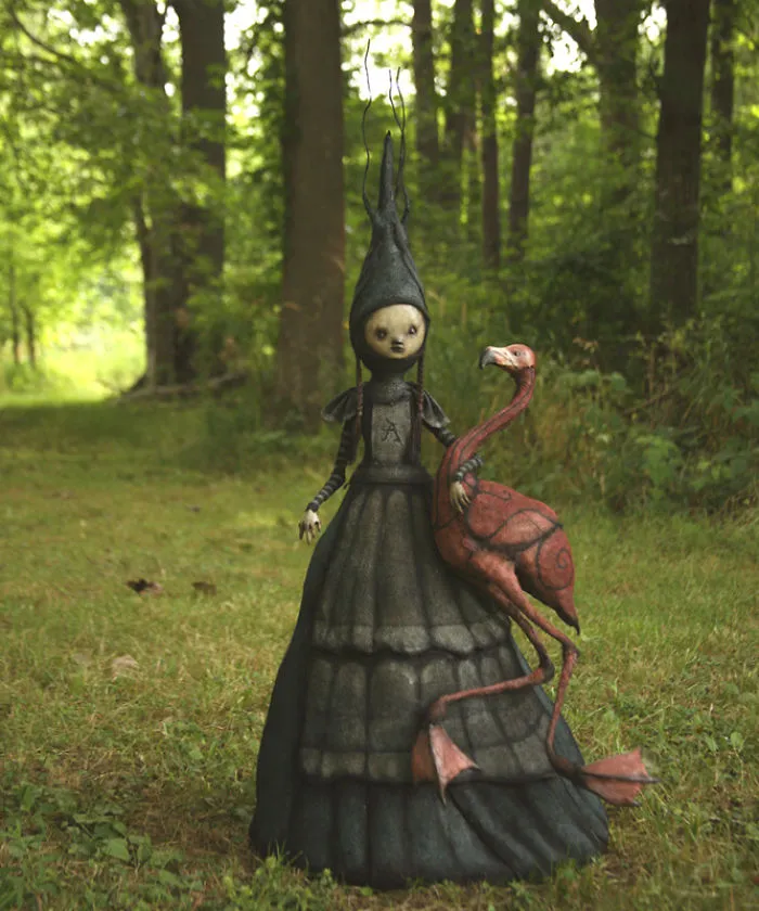 I Sculpt The Creatures Living In My Imagination