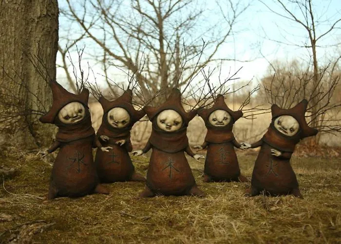 I Sculpt The Creatures Living In My Imagination