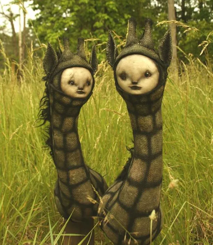 I Sculpt The Creatures Living In My Imagination