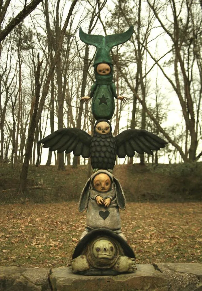 I Sculpt The Creatures Living In My Imagination