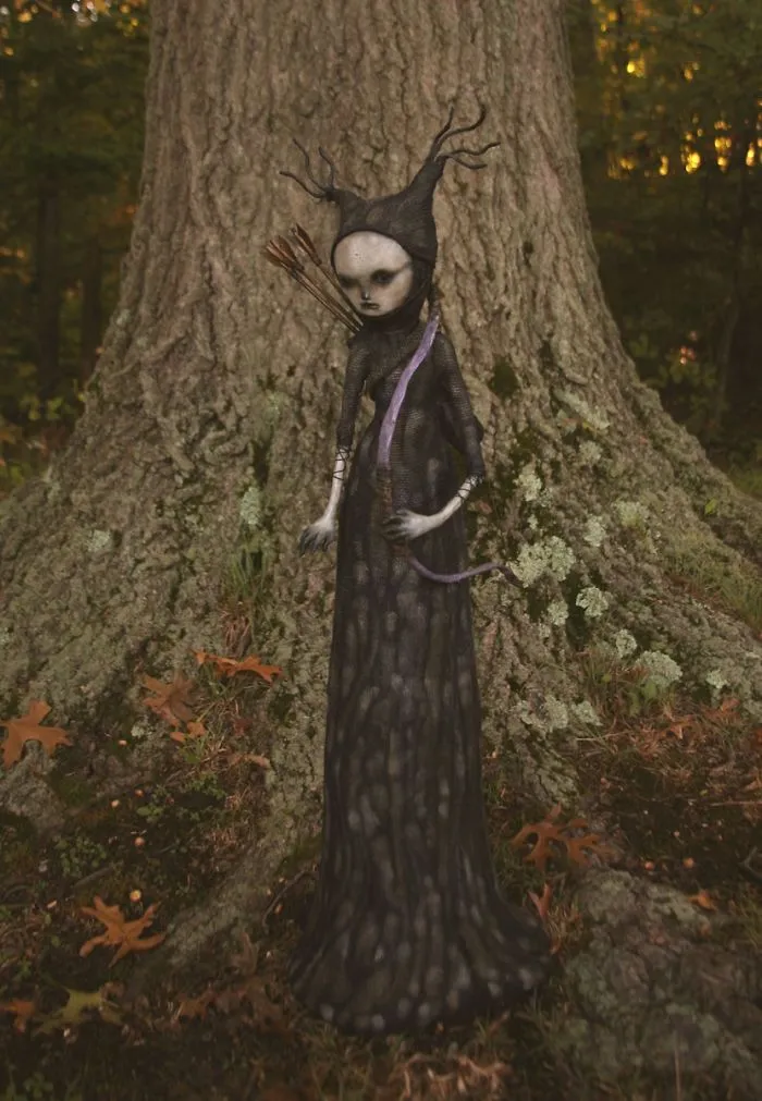 I Sculpt The Creatures Living In My Imagination